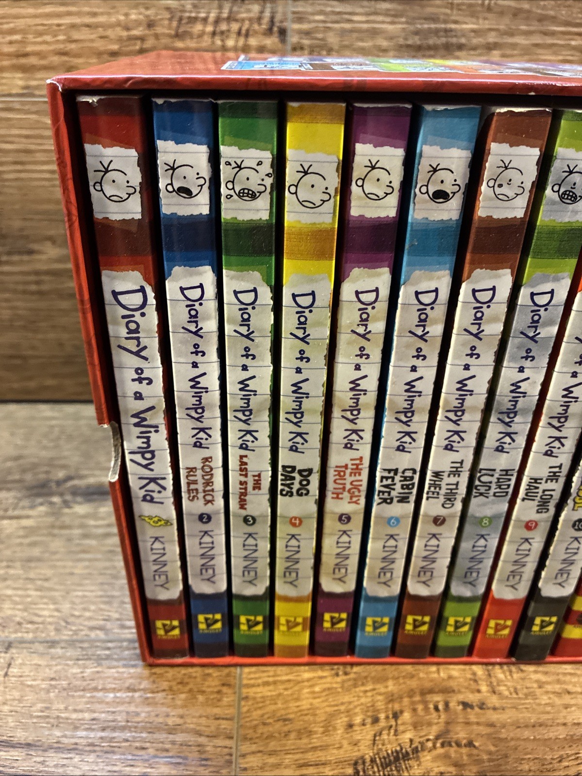 Diary of a Wimpy Kid Books 1-16 Box Set by Jeff Kinney Illustrated Missing One