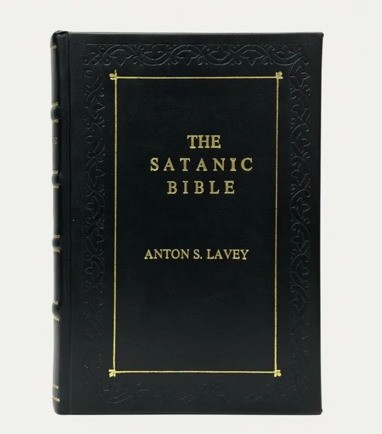 The Satanic Bible By La Vey, Antont [Leather Bound]