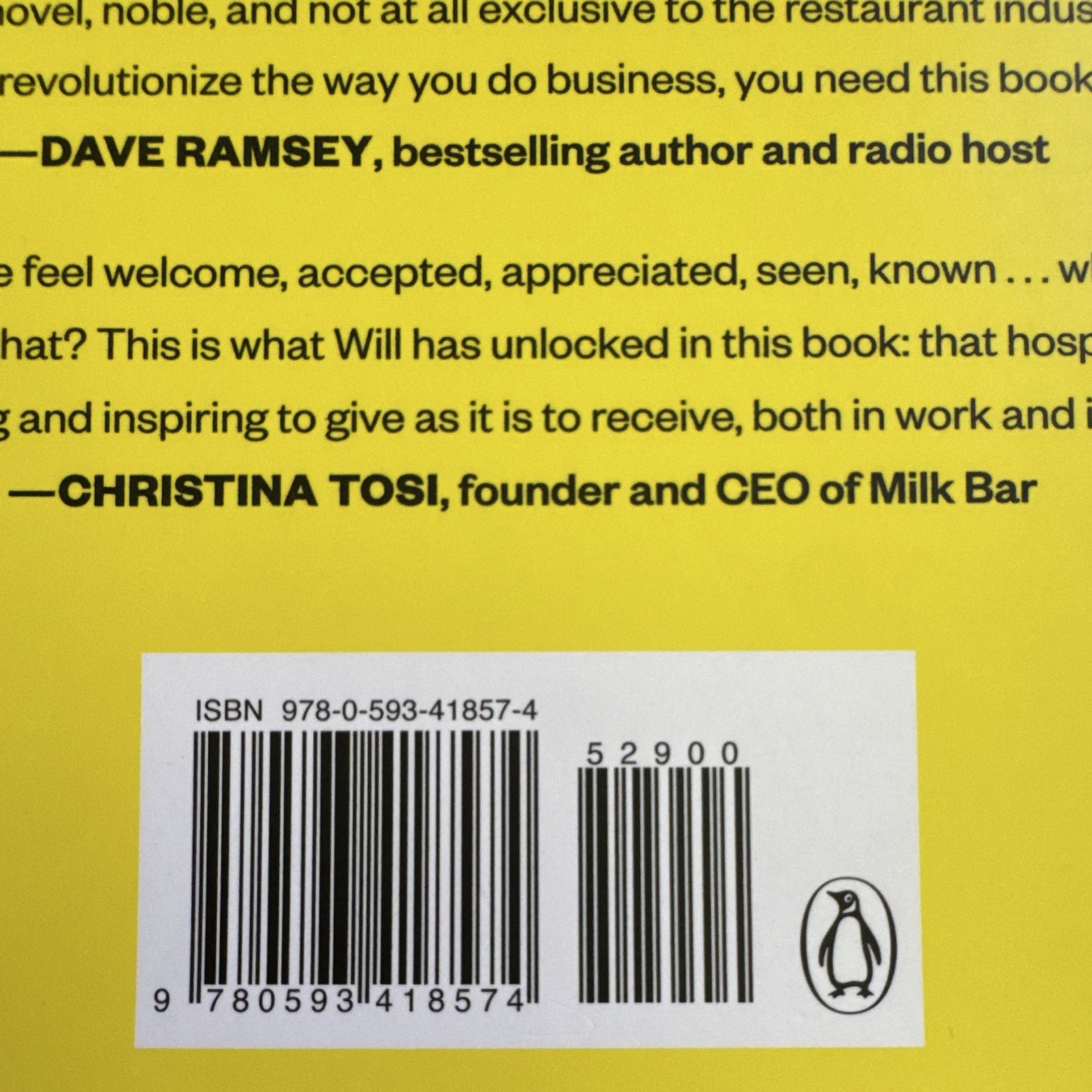 Will Guidara – Unreasonable Hospitality: Giving People More – hardcover Green