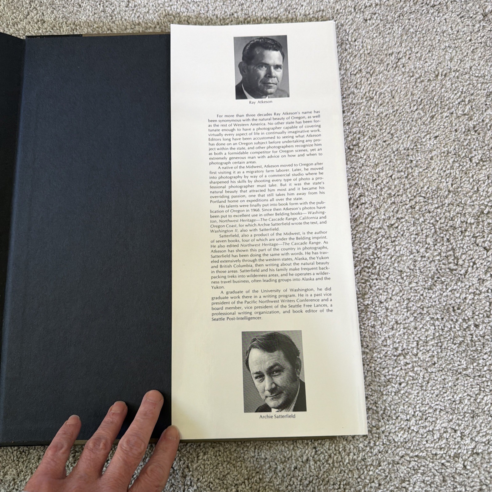 Oregon II Hardcover Large Table Top Book By Ray Atkeson With Dust Jacket…