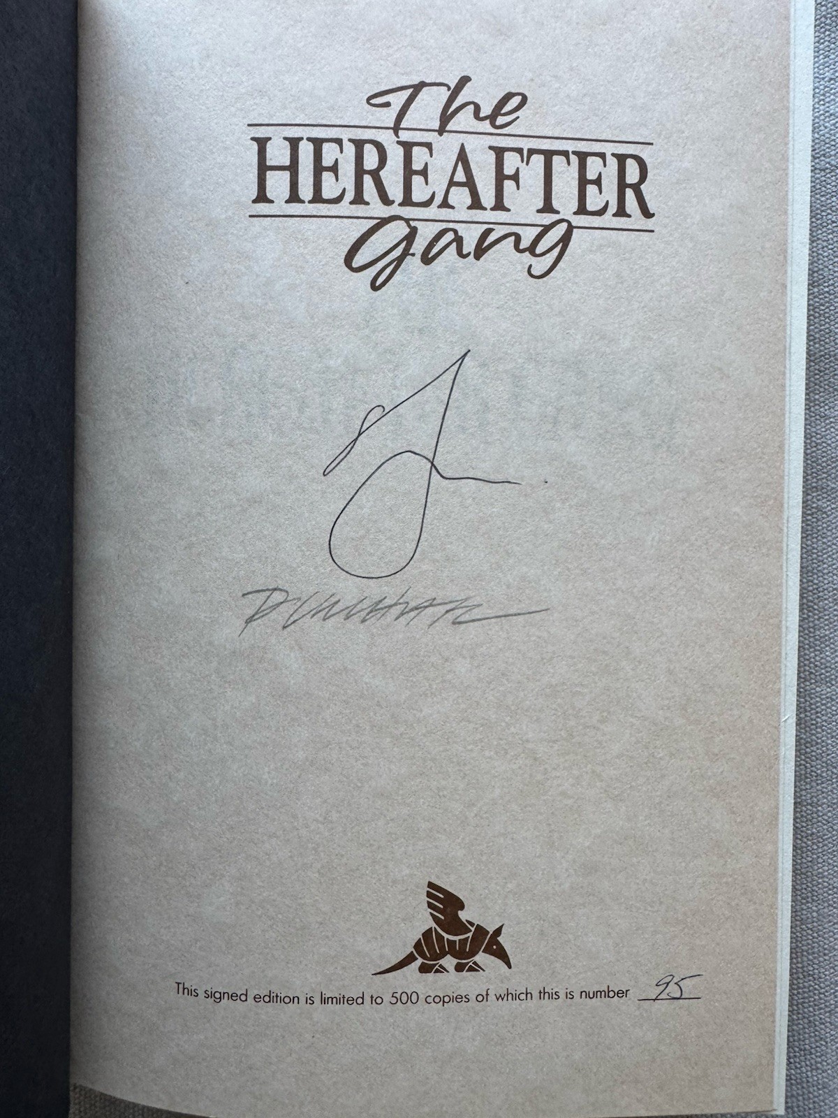 The Hereafter Gang signed by Neal Barrett Jr (Hardcover, Limited, New)