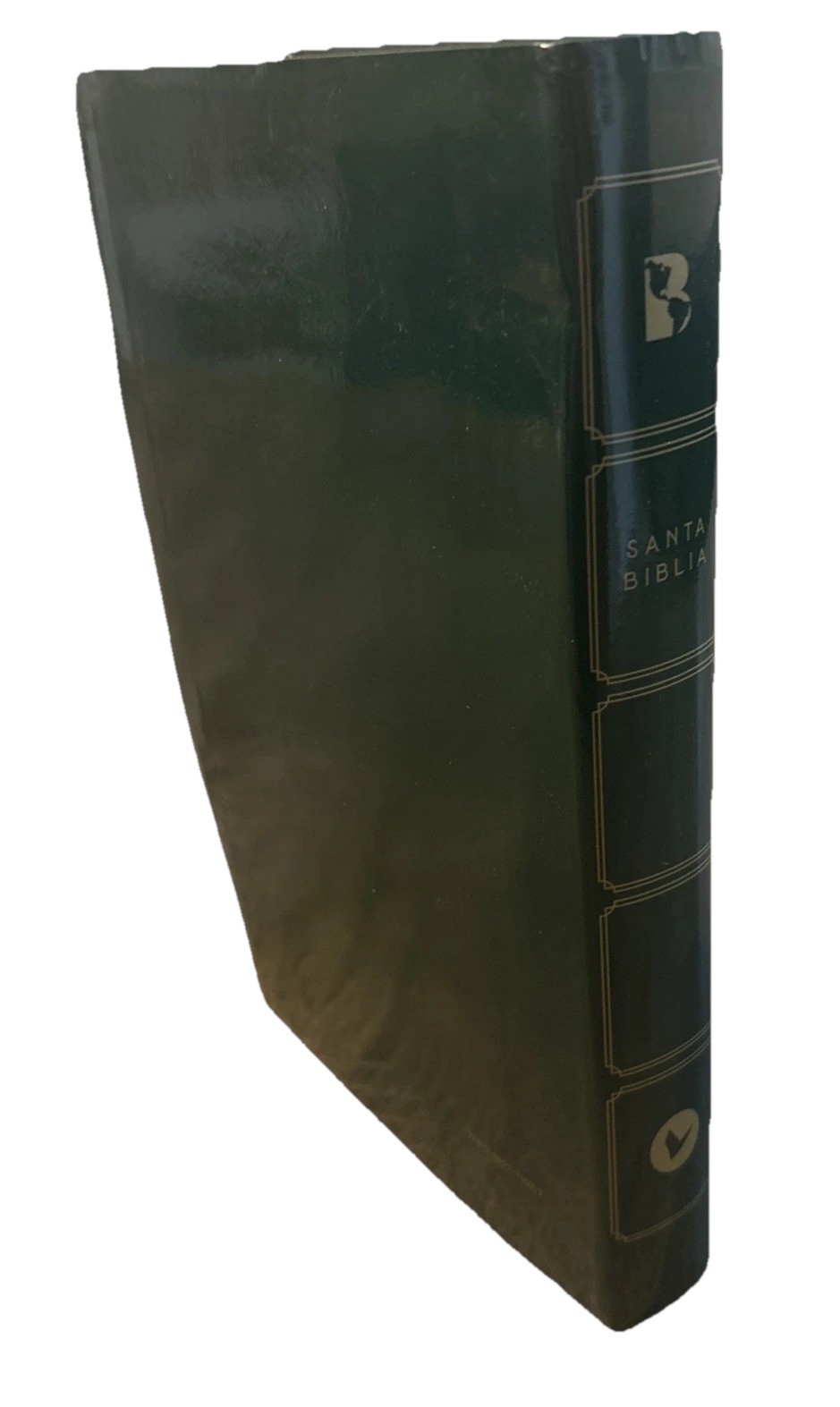 Santa Biblia Letra Grande Green Flexcovers Great Shape/Unused
