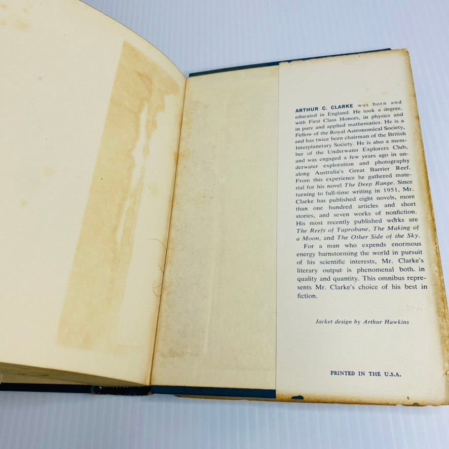 Across the Sea of Stars – Arthur C. Clarke – HC/DJ Book Club Edition