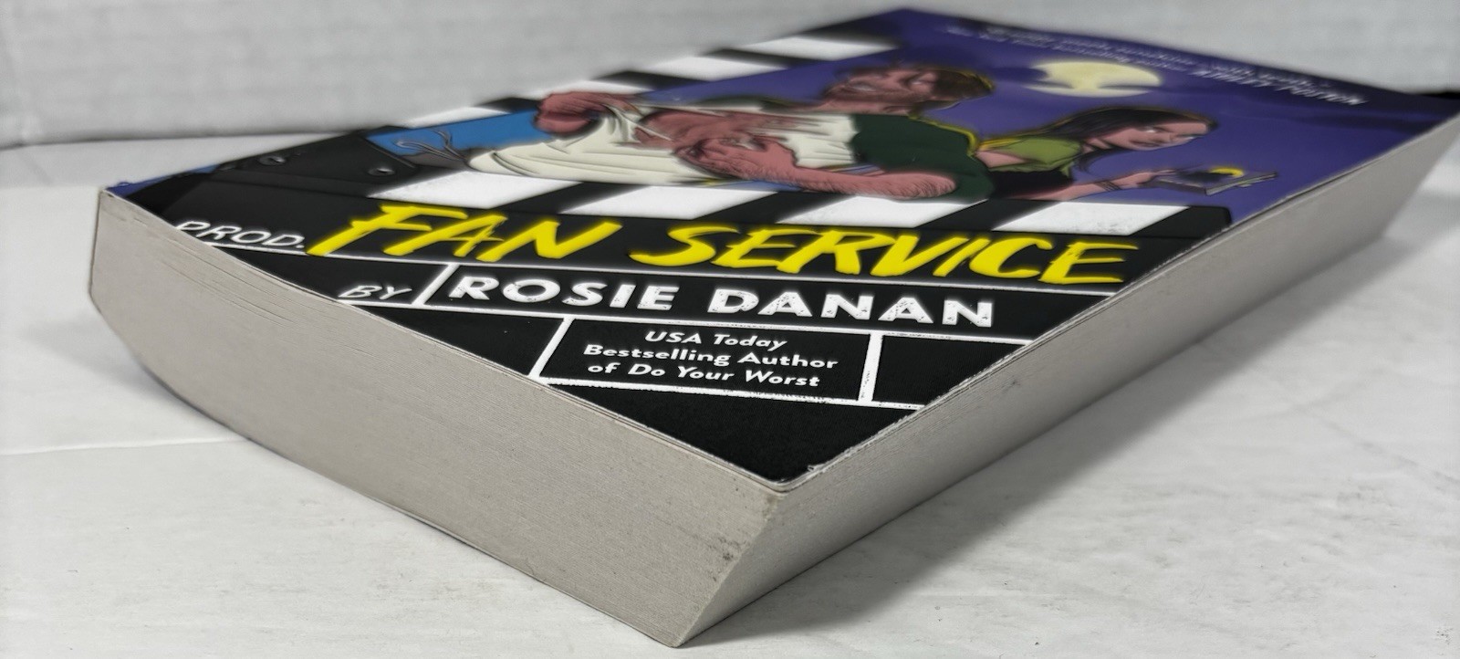 Fan Service Rosie Danan SC Book Sexy Paranormal Rom-Com Romance Wolf Blood Moon