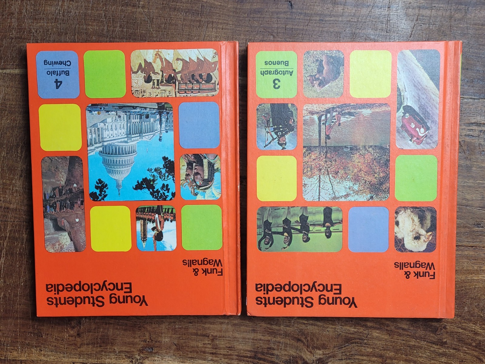 YOUNG STUDENTS ENCYCLOPEDIA (20 VOLUME SET) BY Funk & Wagnalls HARDCOVER 1972/73