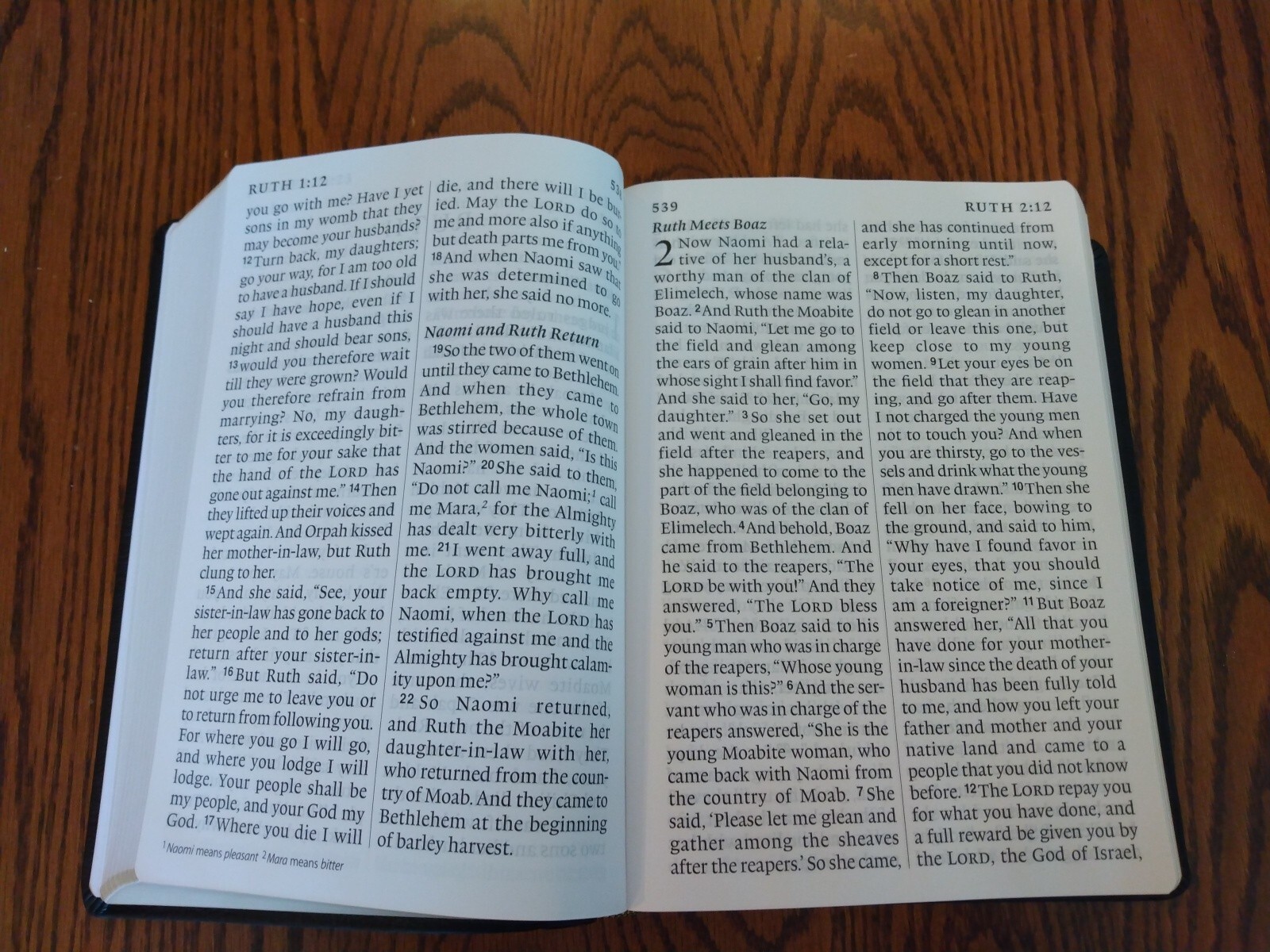 ESV SUPER GIANT Print Bible Black genuine leather ©2001~ 17 point font