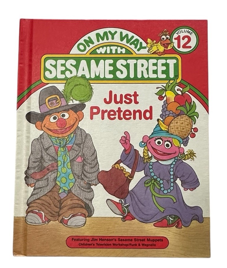 1989 On My Way With Sesame Street Books Complete Set 1-15 CTW Funk & Wagnalls