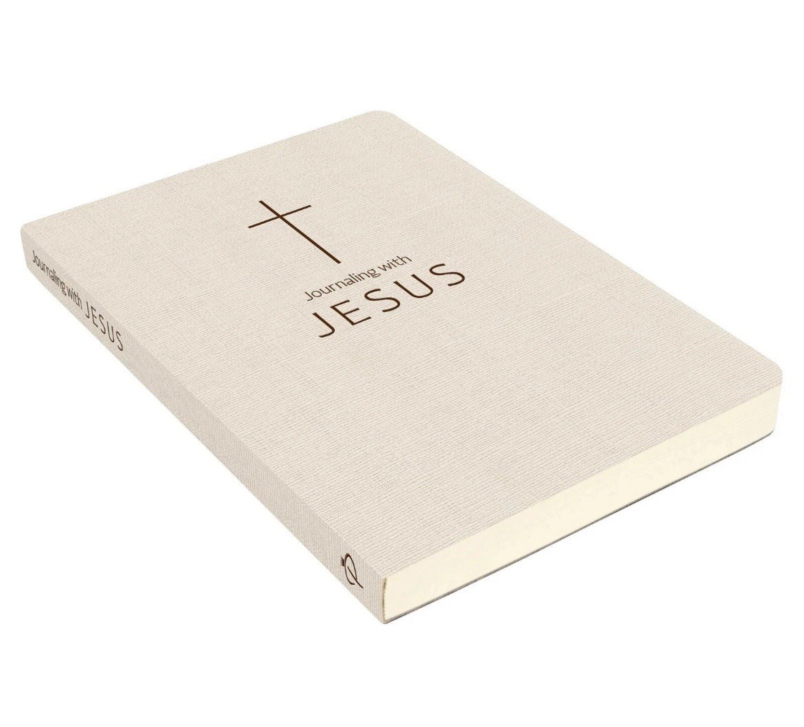 (1 pack) Journaling with Jesus Guided Journal for Ages 12 and Up, 152 Pages