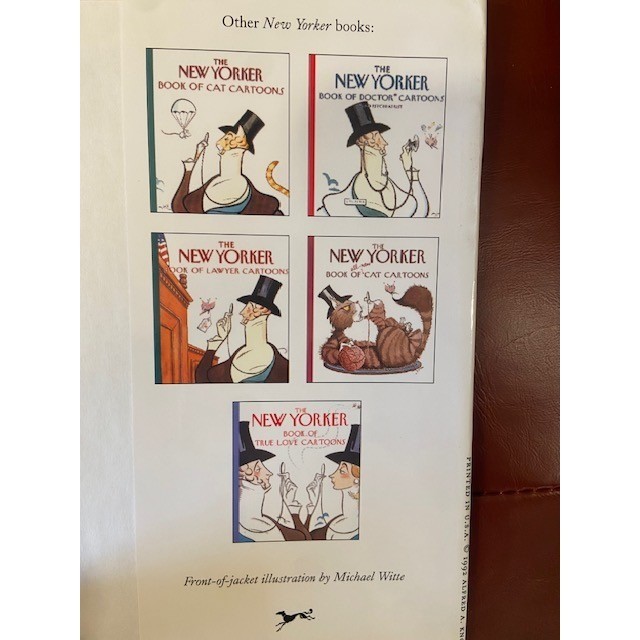 The New Yorker Book of Dog Cartoons Hardcover 2003 8th Printing Knopf Humor