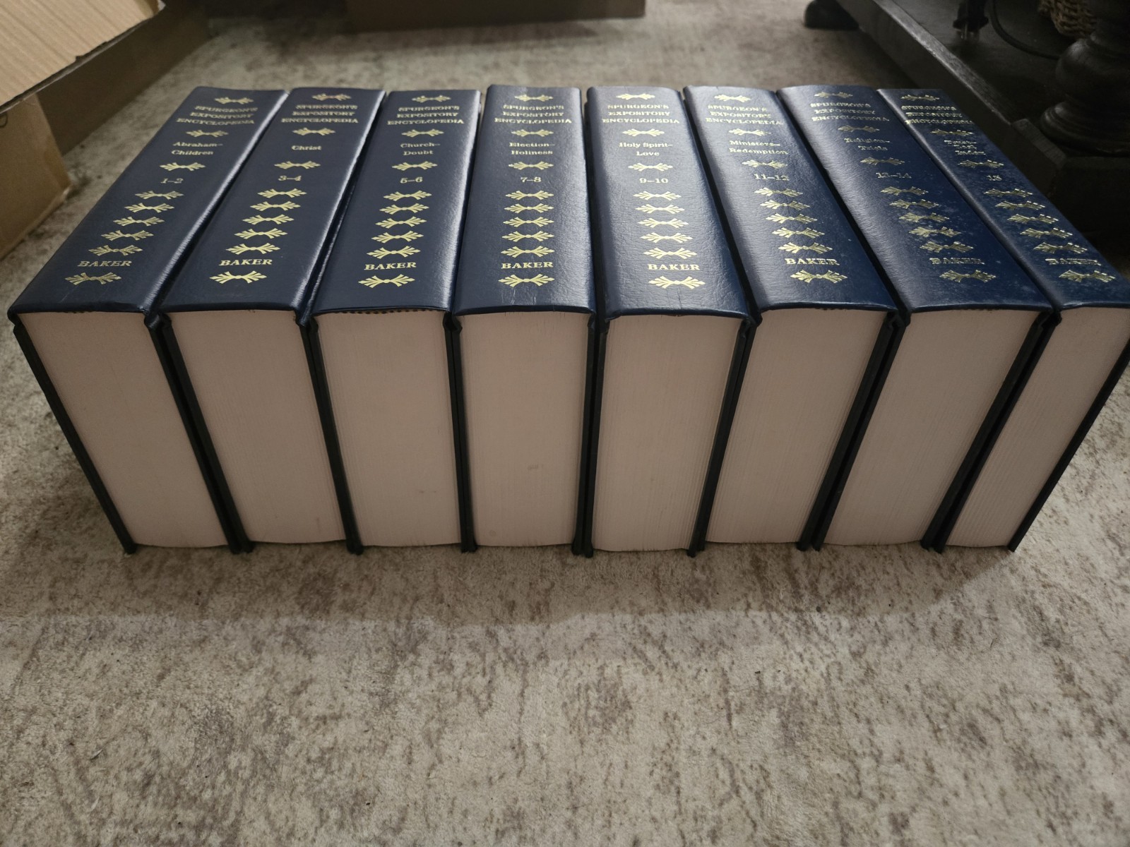 15 Volume Set Spurgeon’s Expository Encyclopedia Set Religion Bible Biblical