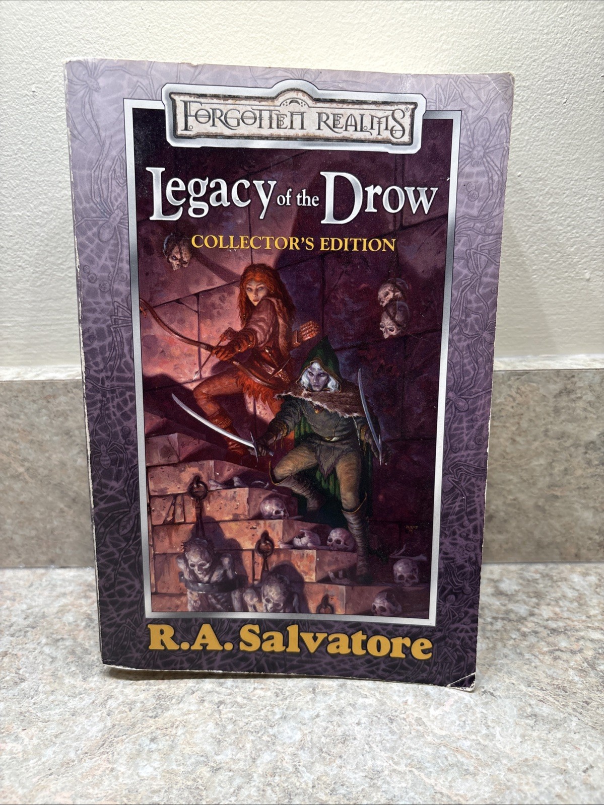 Forgotten Realms Legacy Of The Drow Collectors Edition Hardcover R.A. Salvatore