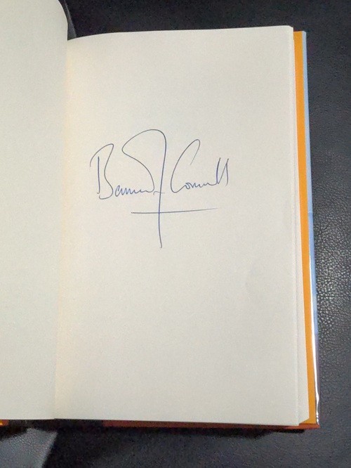 Signed Bernard Cornwell The Last Kingdom US First Edition Hardcover NF/NF