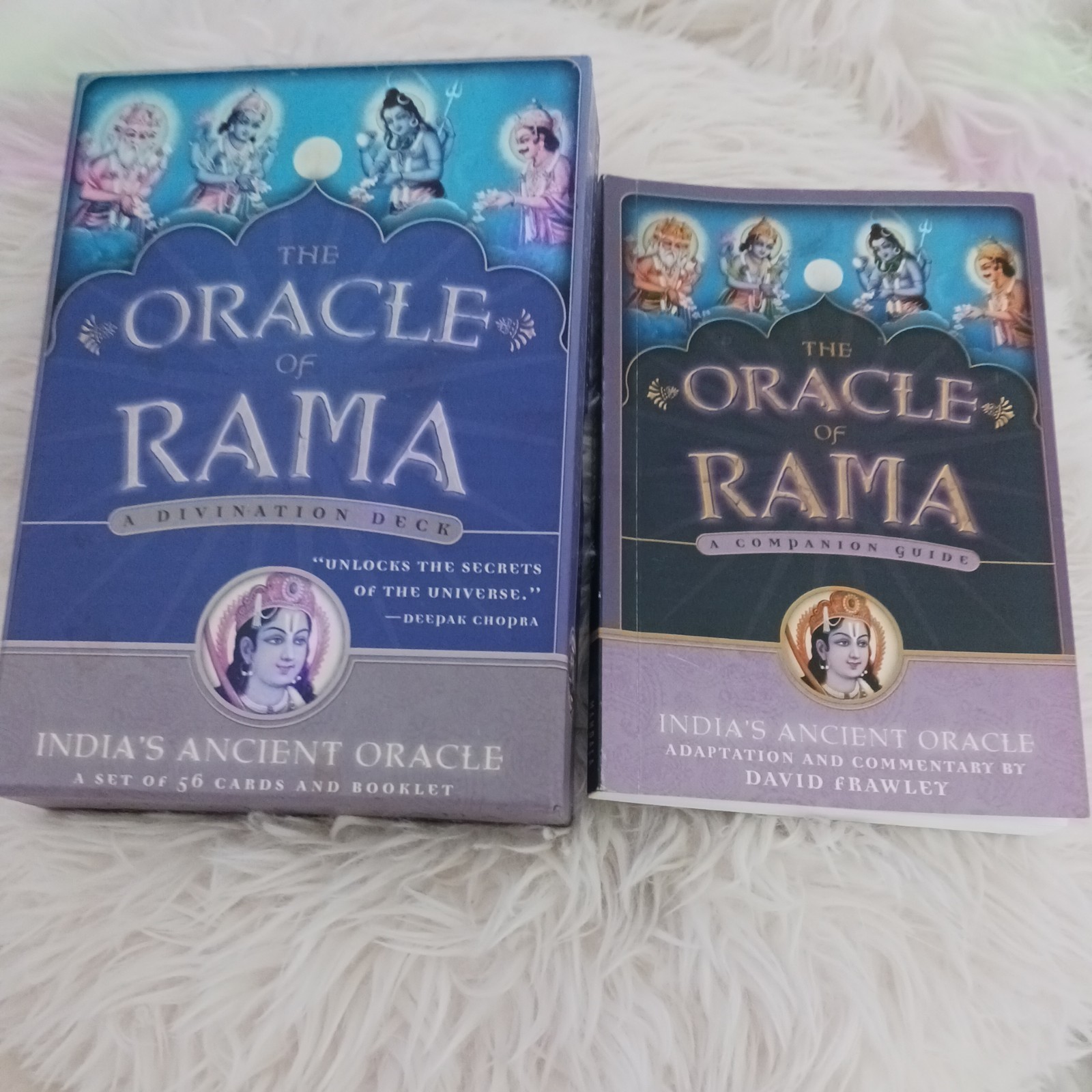 The Oracle of Rama Divination Oracle Deck Set 56 Cards and Booklet