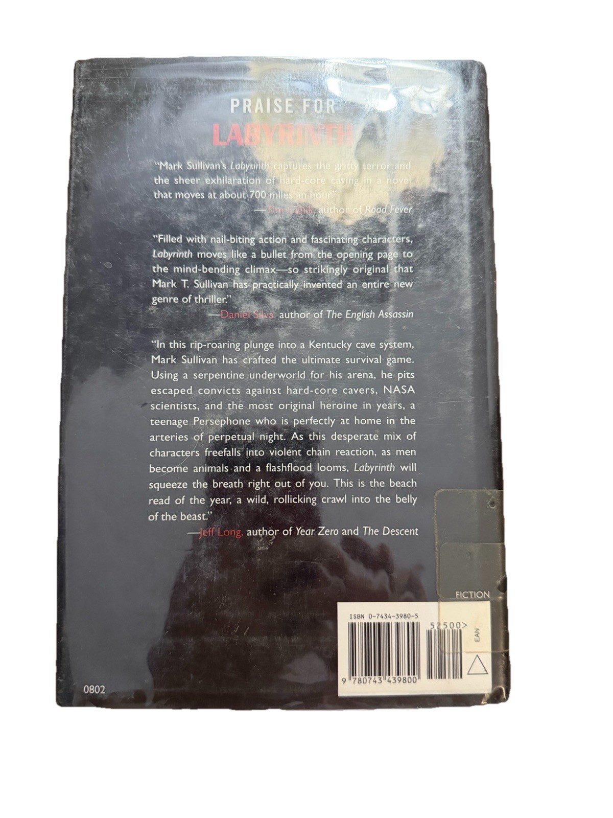 Labyrinth by Mark Sullivan (2002, Hardcover)