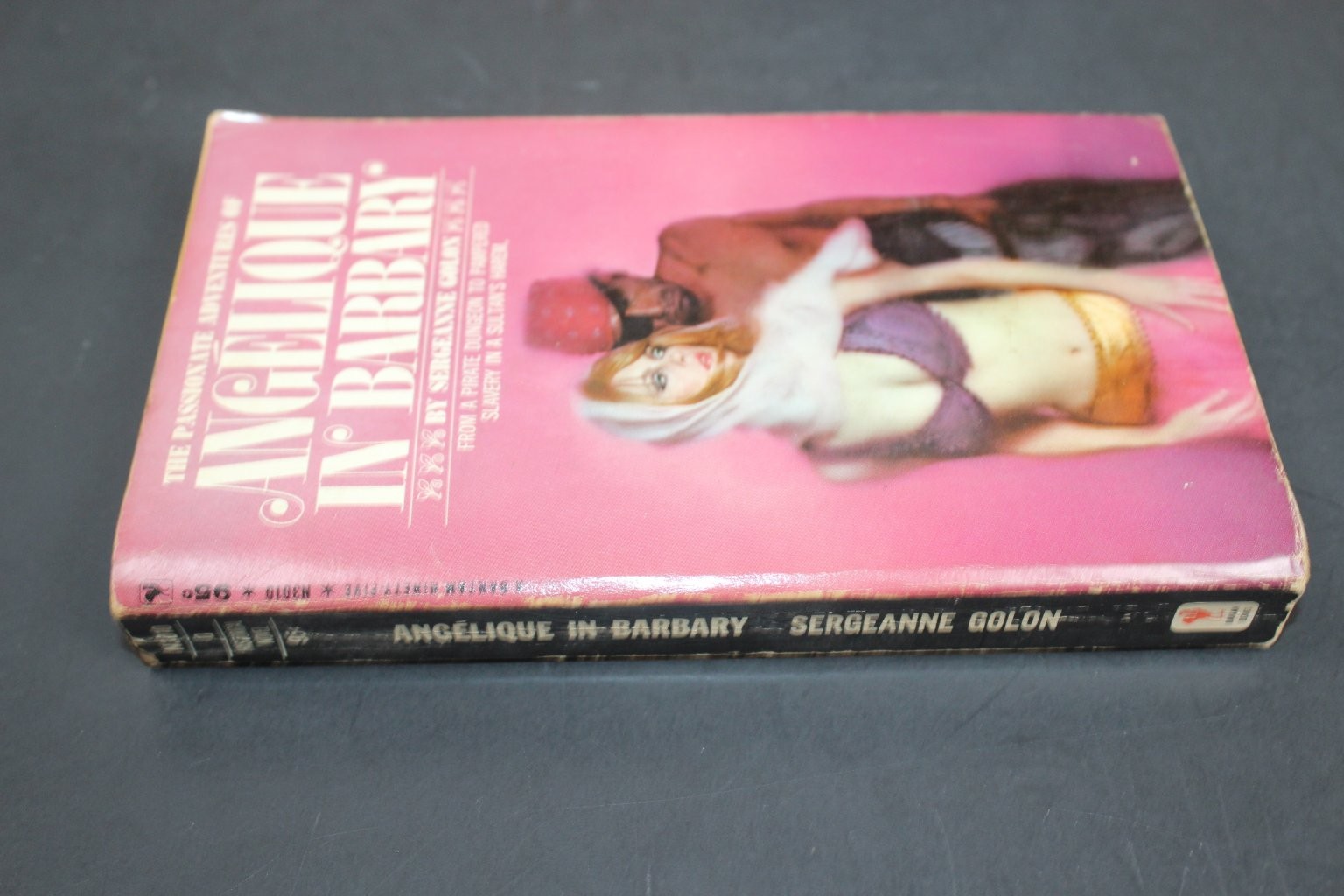 Angelique in Barbary Sergeanne Golon 1963 Bantam PB GGA Historical Romance