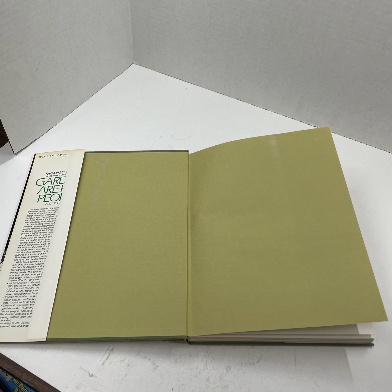 Gardens Are for People by Thomas D. Church & Thomas Church Hardcover 2nd Ed 1983