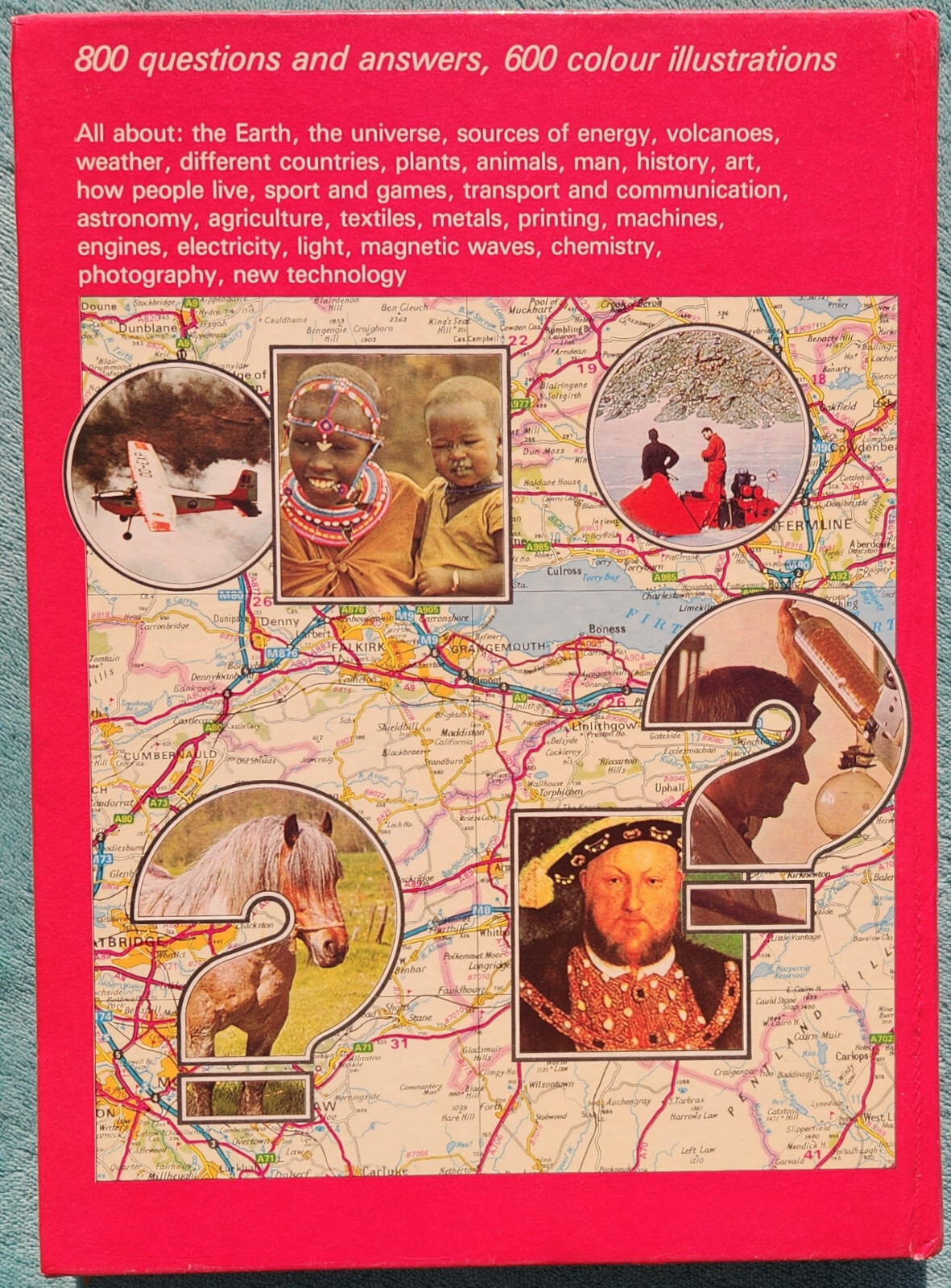 All-Colour Question And Answer Encyclopedia 1979 Illustrated Hardcover 220 Pages