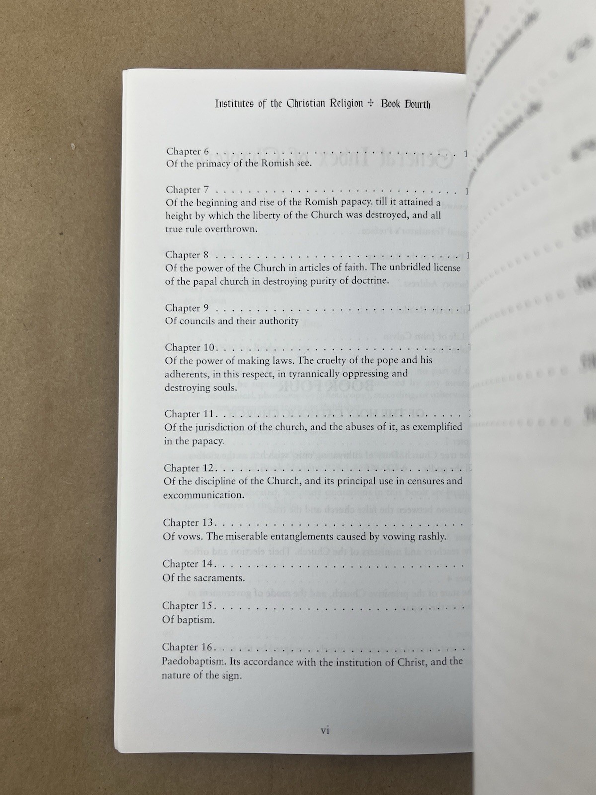 Holy Catholic Church; John Calvin, Bridge Logos, 2010, Beveridge Translation