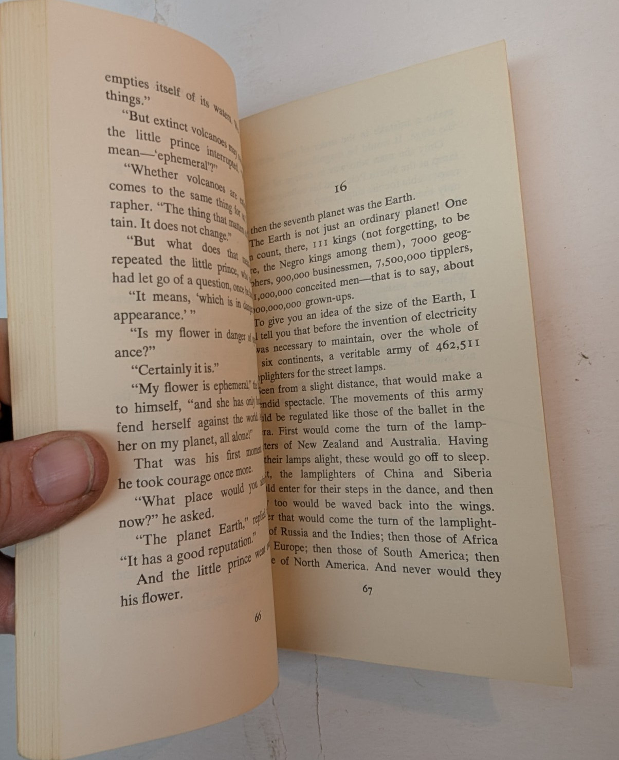 Little Prince by Antoine De Saint-Exupéry 1968 Paperback Katherine Woods Vintage