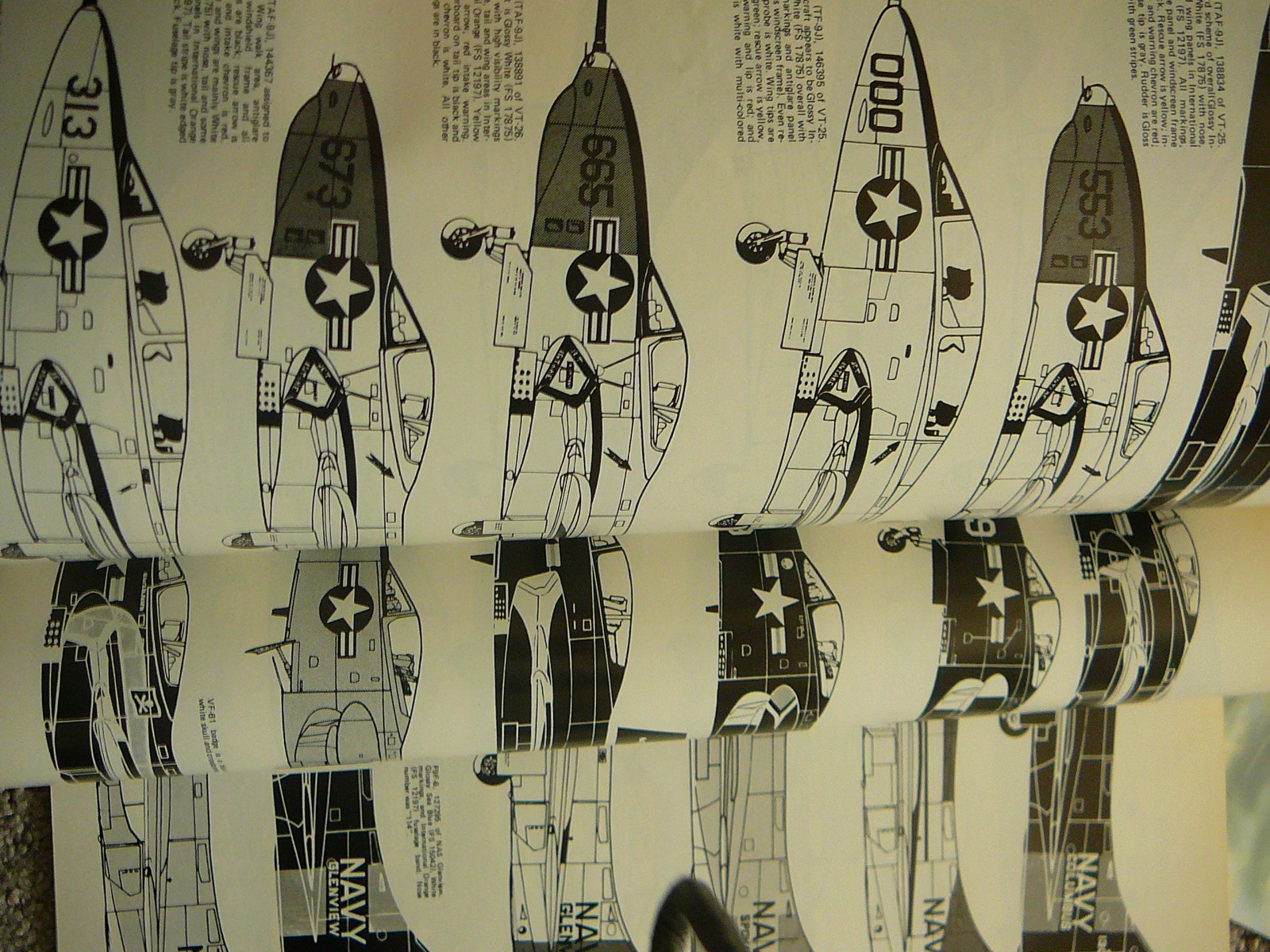 F9F Panther-Cougar Books -Revell & REPLICA in SCALE $8 each LOWEST TOTAL COST
