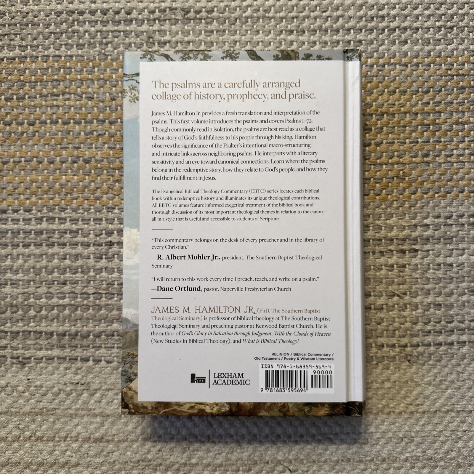 Psalms Volume I: Evangelical Biblical Theology Commentary by James M. Hamilton