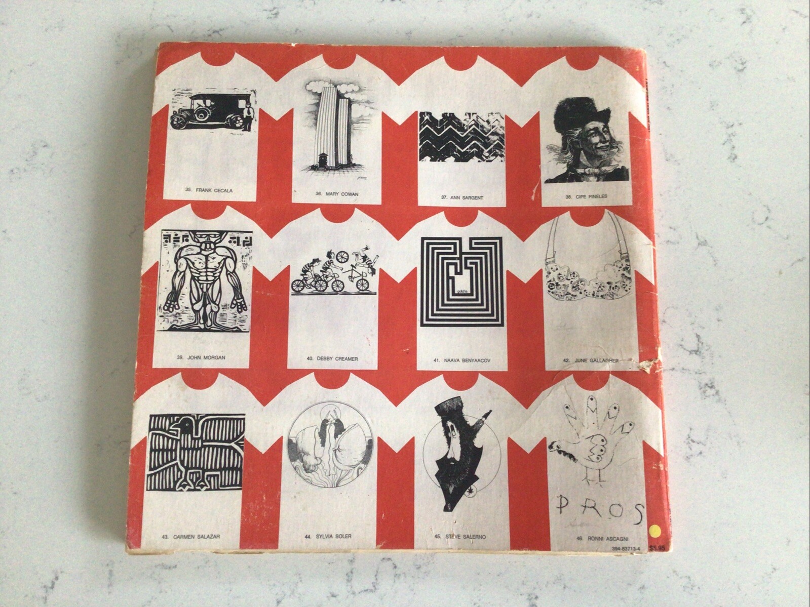 Parsons School Of Design Iron-On-Art 1978 Book 46 T-Shirt Print Transfers READ
