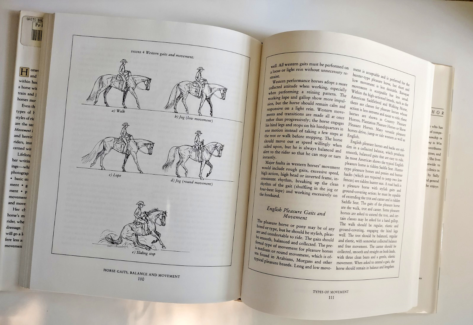 Horse Gaits, Balance and Movement Susan Harris 1993 Mechanics of Movement