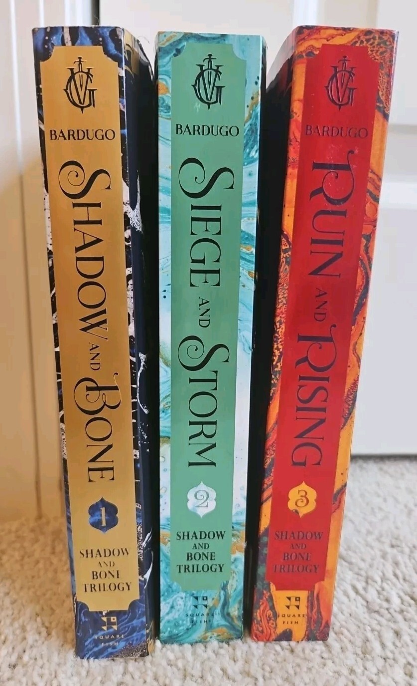 Shadow And Bone Trilogy By Leigh Bardugo Trade Paperback Books Full Set EUC