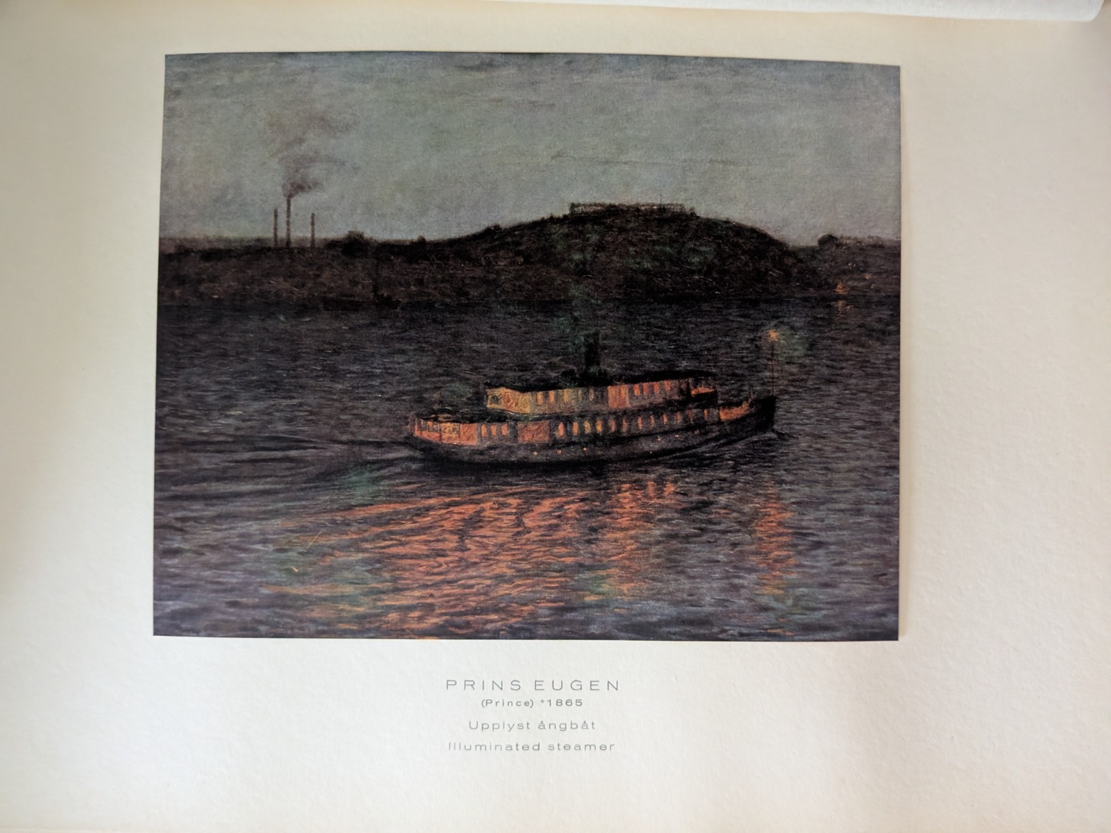 Beautiful SWEDEN : Collection of paintings of swedish landscapes by famous _Rare