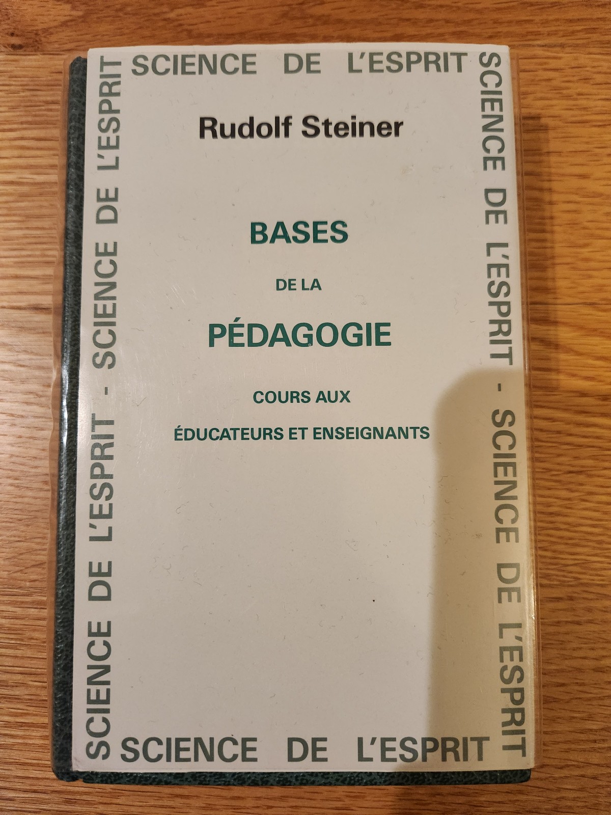 Bases de la Pédagogie (The Foundations of Pedagogy) Steiner 1988 Hardcover Rare