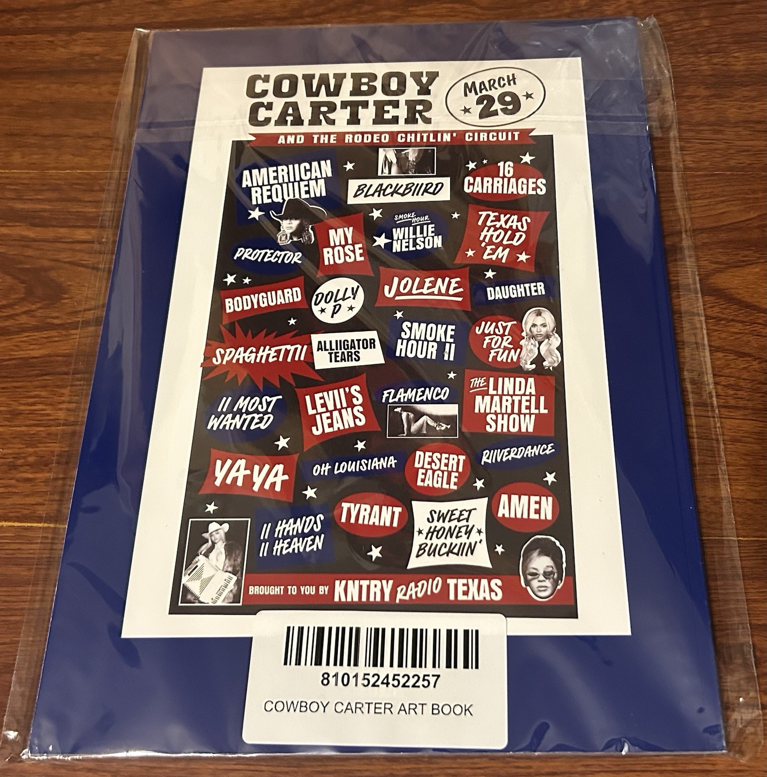BEYONCE COWBOY CARTER ART BOOK SOLD OUT RARE IN HAND BLOWOUT SALE