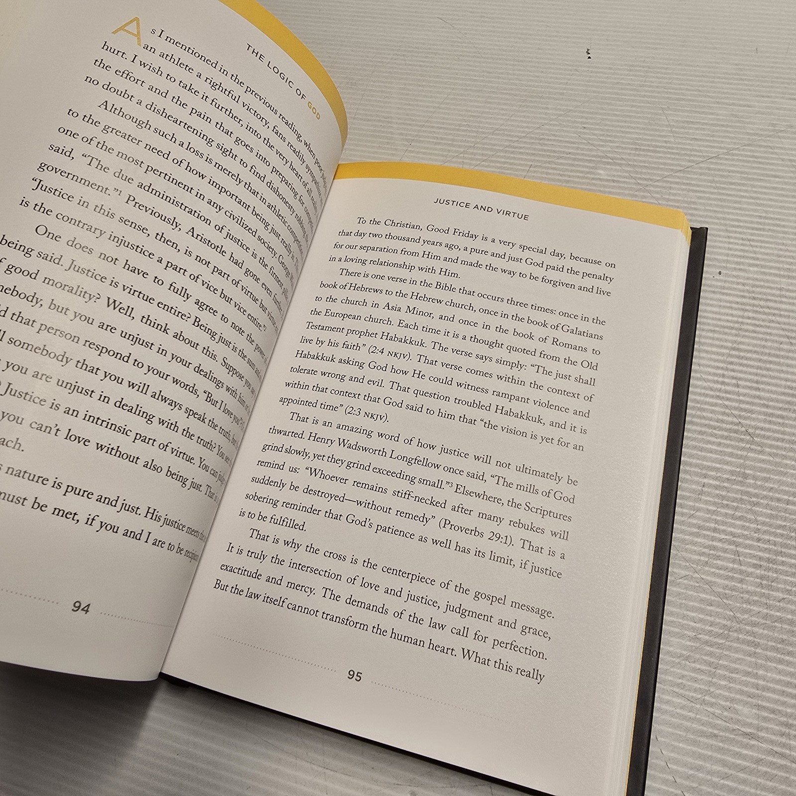 The Logic of God by Ravi Zacharias Hardcover Christian Essentials Philosophy
