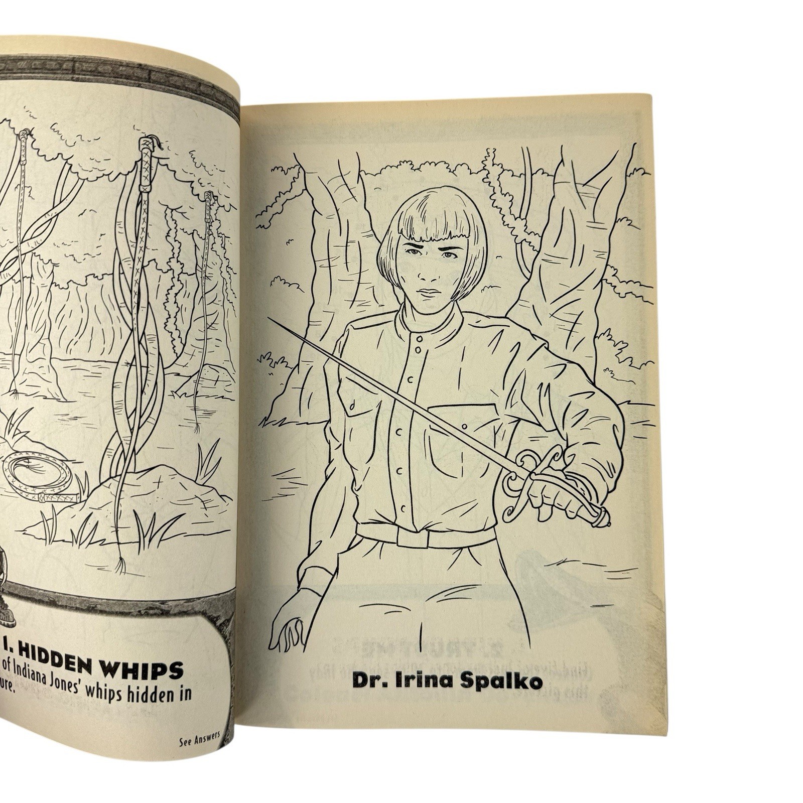 Indiana Jones Kingdom Crystal Skull Giant Coloring and Activity Book – 96 pages