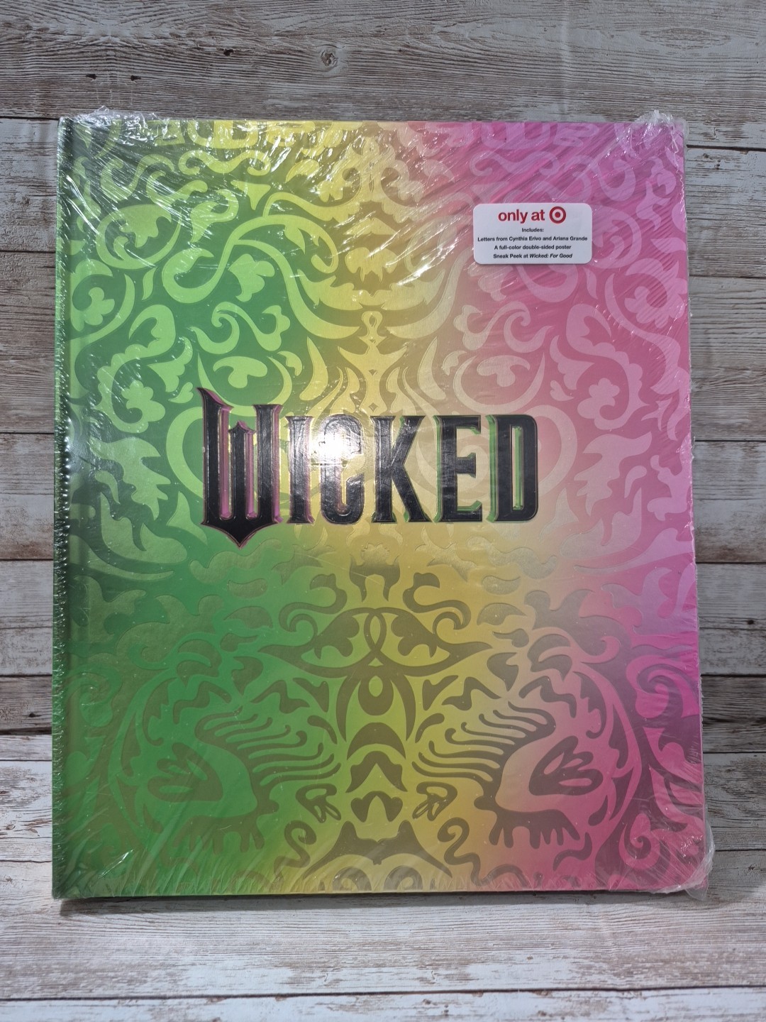 WICKED: THE OFFICIAL VISUAL COMPANION (Hardcover) Target Exclusive NWT