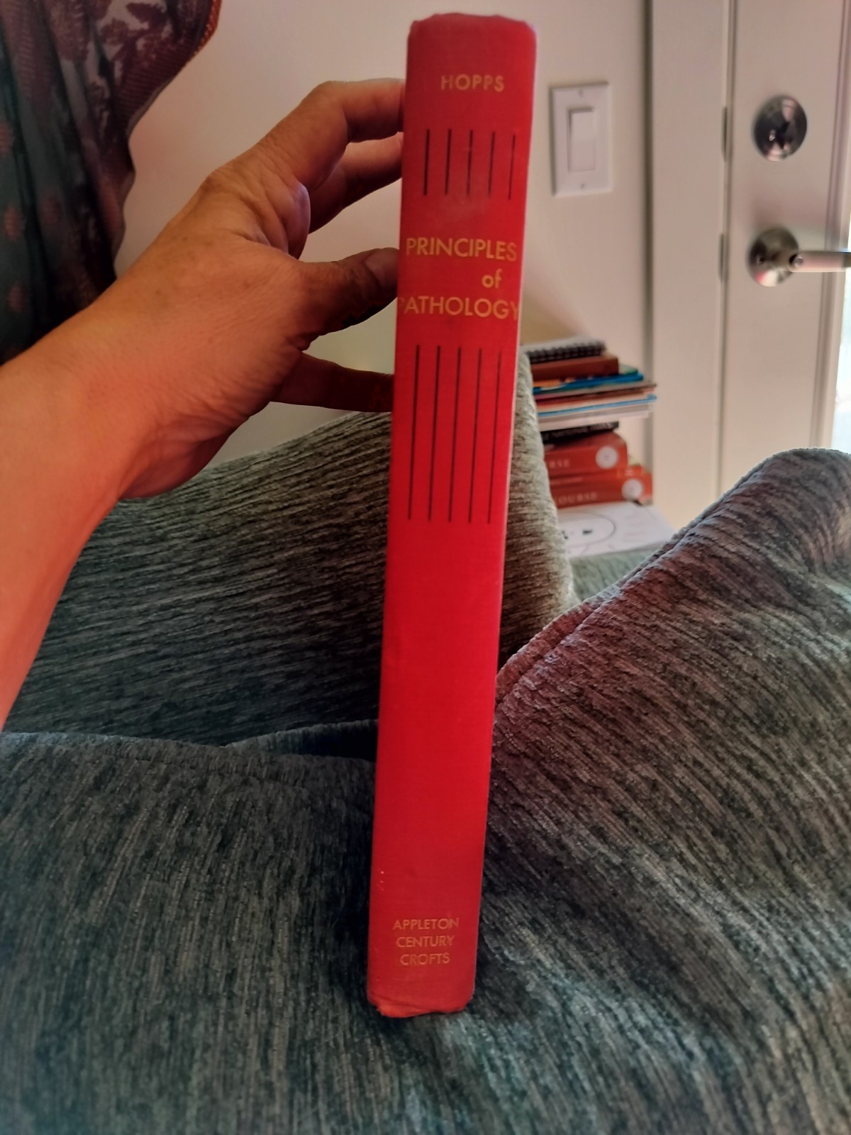 Howard C. Hopps Principles of Pathology Appleton-Century-Crofts Hardcover 1959