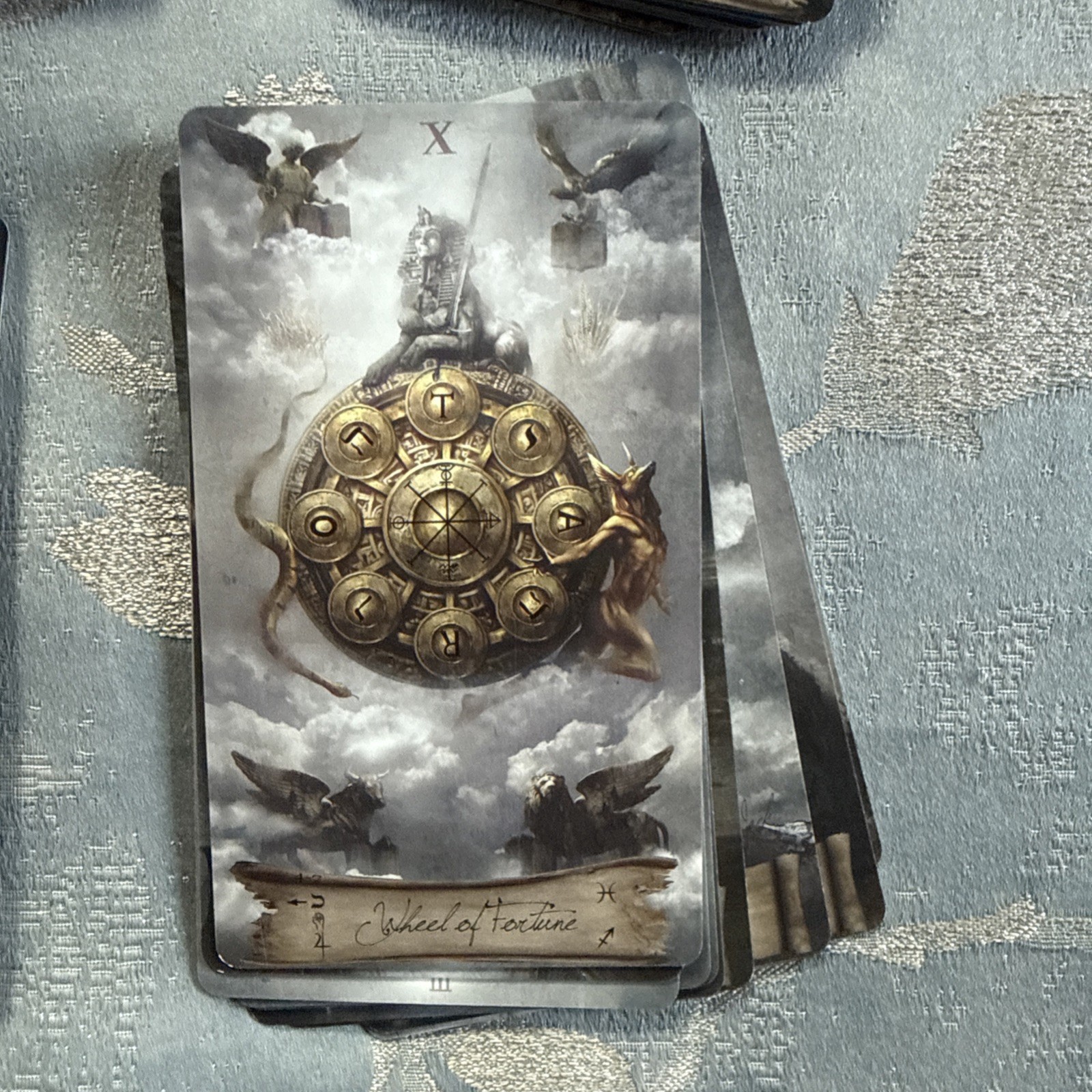 Heaven & Earth Tarot Deck And Book LO Scarabeo