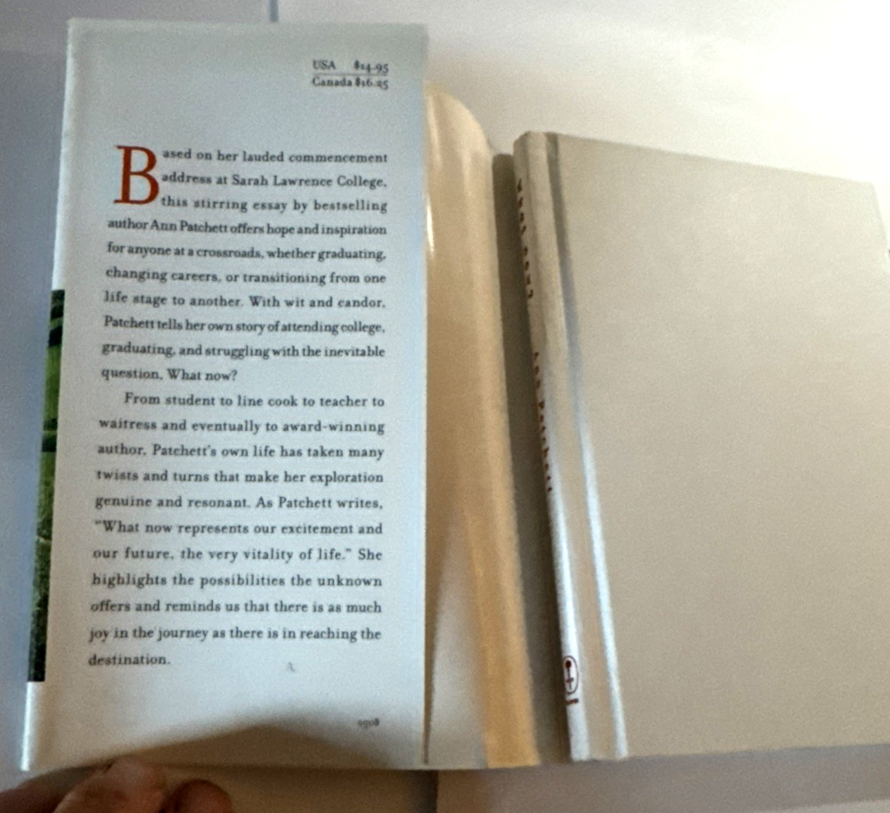Ann Patchett – 2 books: „What now?‘ & „Run“ (2007) SIGNED both Hc, 1st ed.