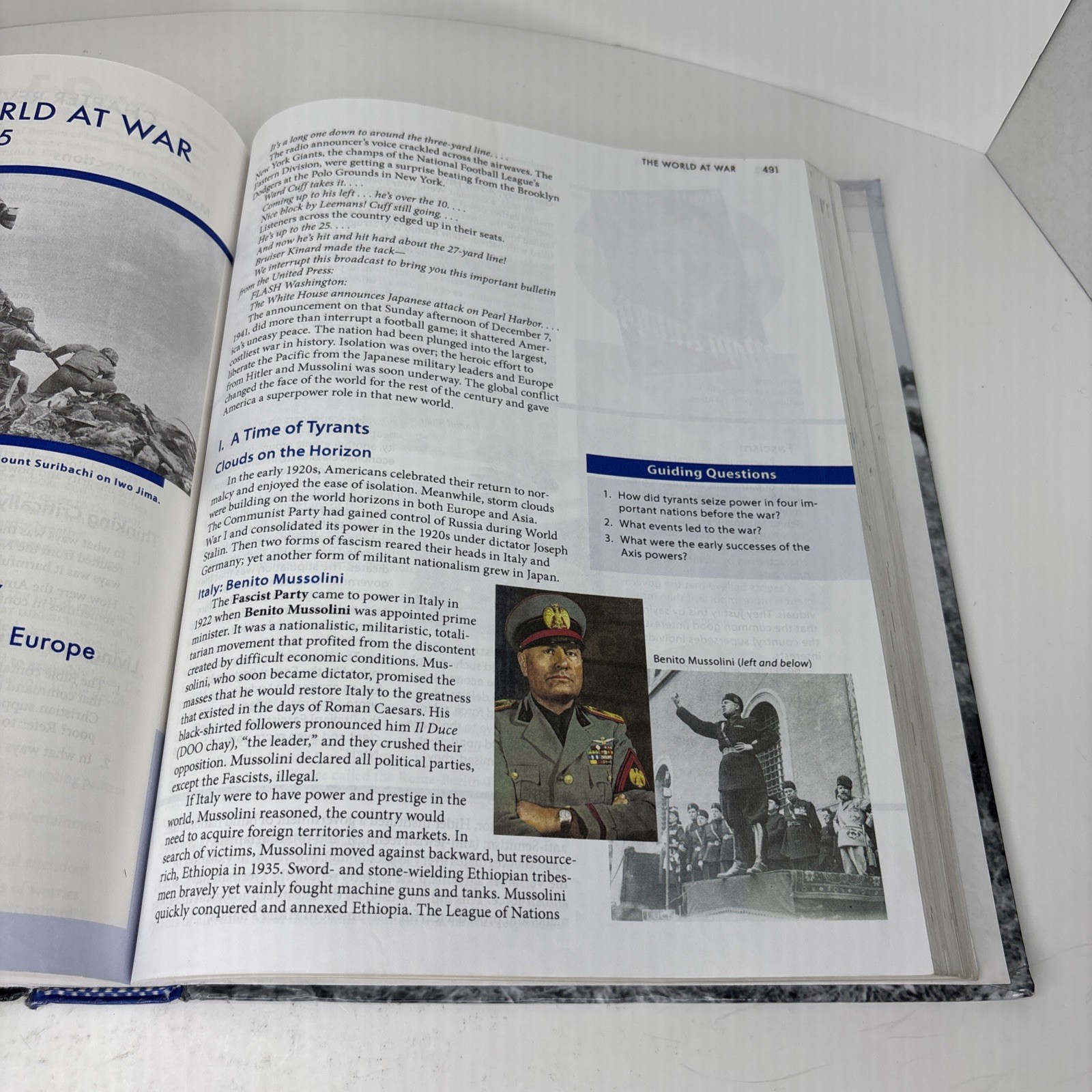 UNITED STATES HISTORY 5th edition Joseph Jarrel bju Press HC- Good