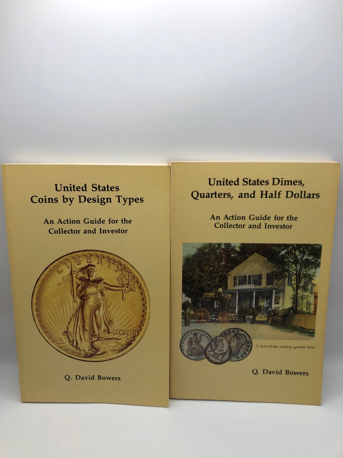 5 Softbound Q David Bowers Books #’s 2-3-4-7 & High Profits