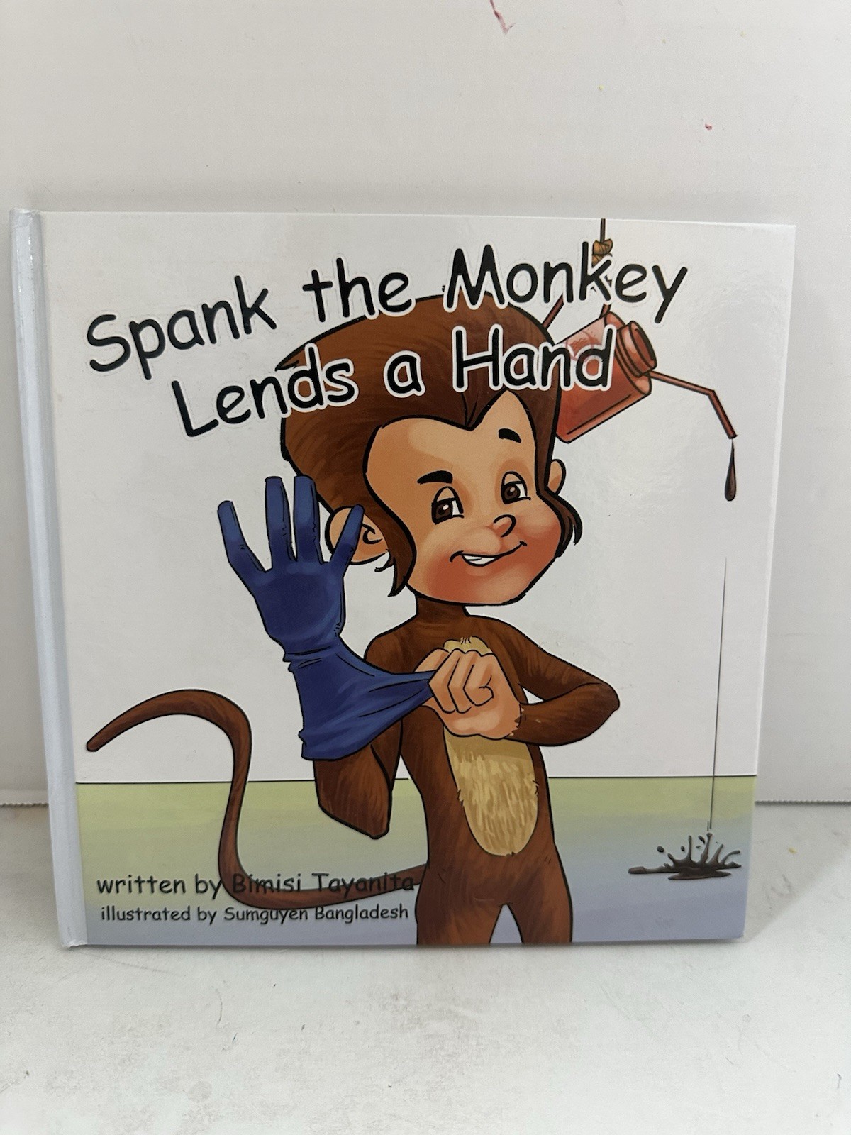 Spank the Monkey Lends a Hand – Hard Cover 2016