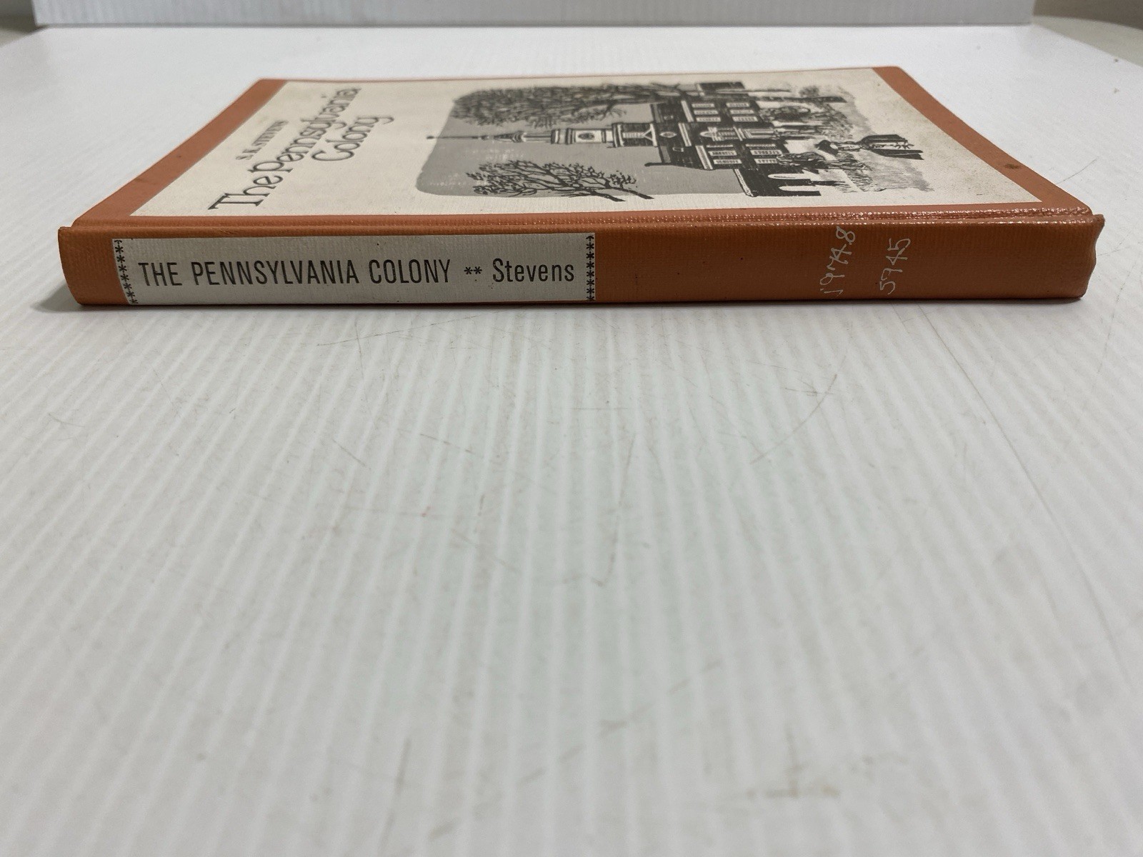 VTG 1970 S.K. STEVENS THE PENNSYLVANIA COLONY HC BOOK