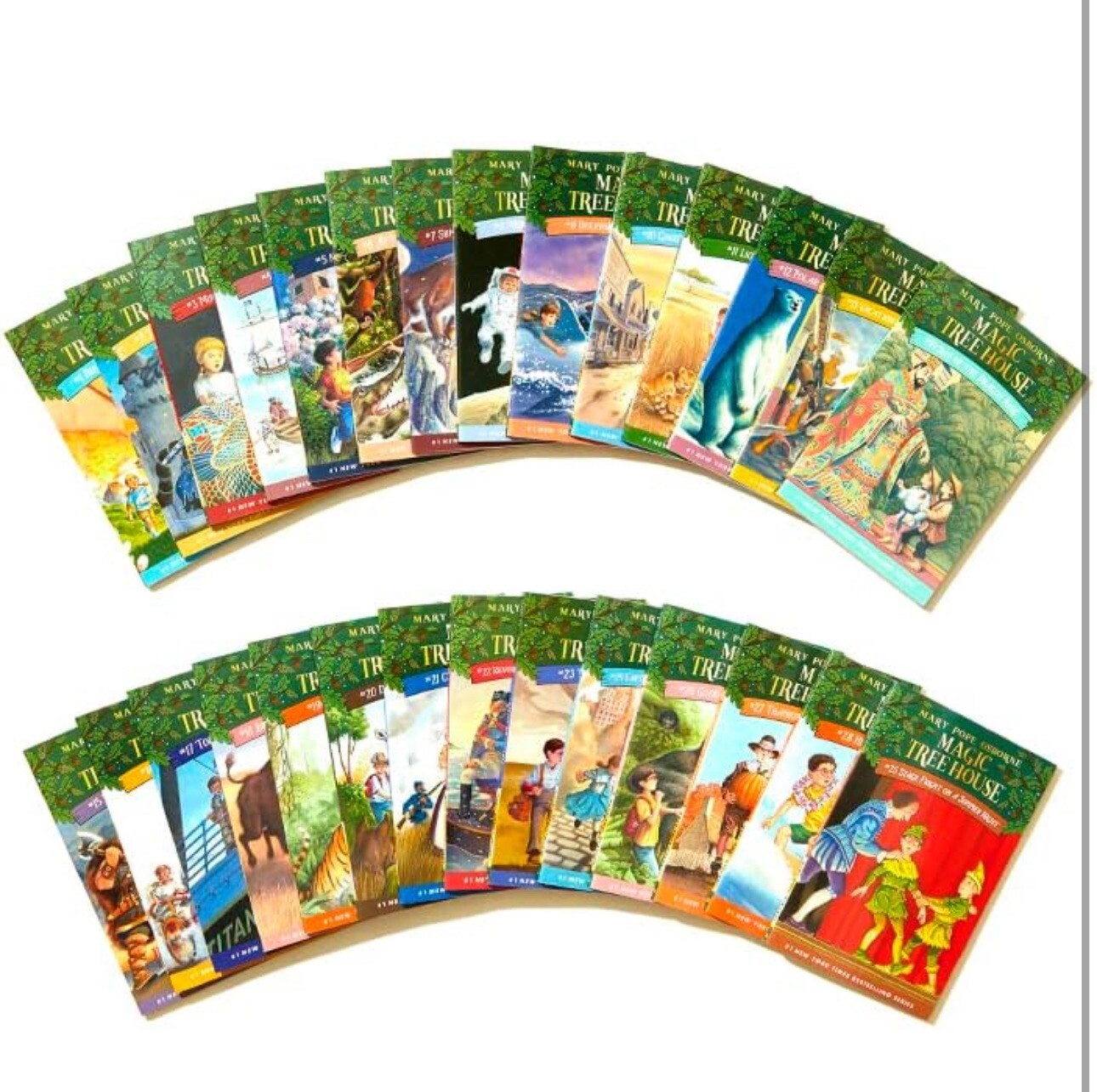 Magic Tree House Books 1-28 Set by Mary Pope Osborne See Pics