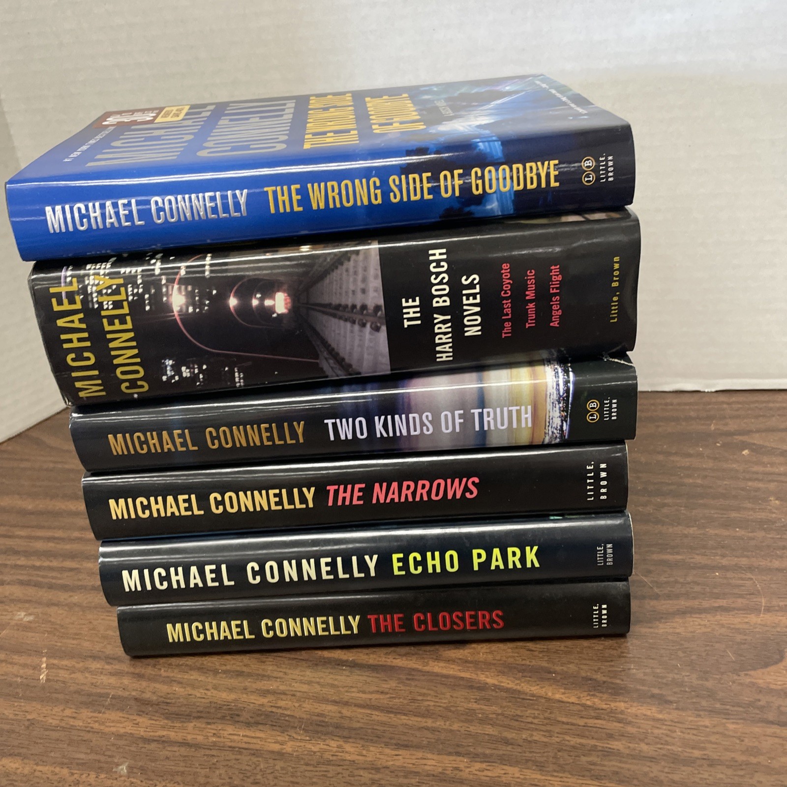 Michael Connelly Lot of 6 Hardcover Harry Bosch Series (See Photos for Titles)