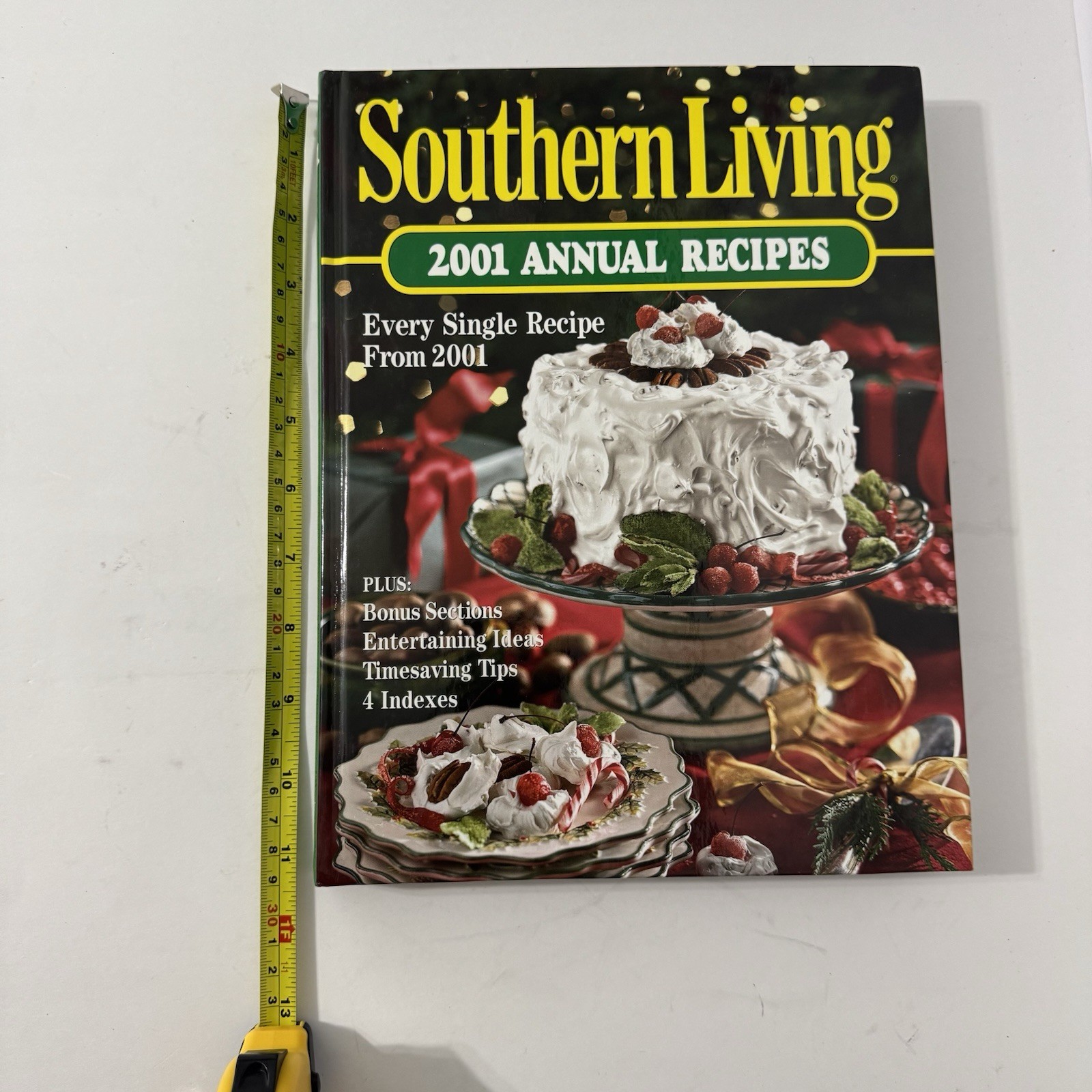 Southern Living 2001 Annual Recipes Cookbook -Every Recipe from 2001, 368 Pages