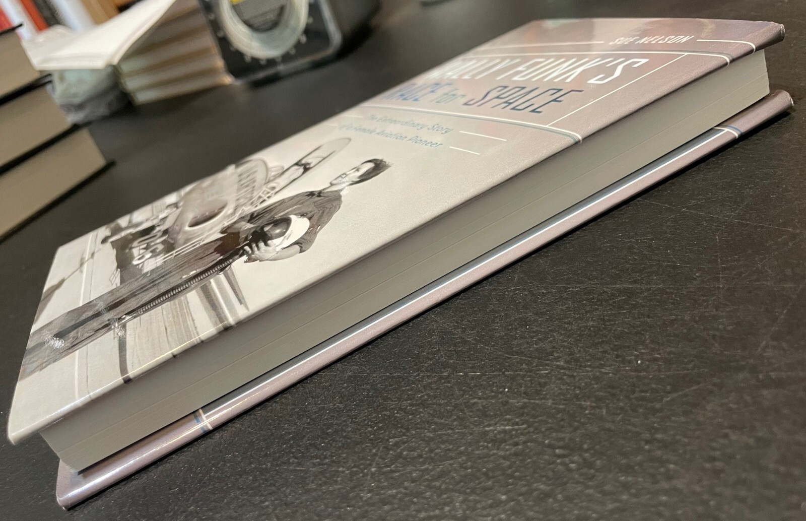 Wally Funk signed WALLY FUNK’S RACE FOR SPACE, 1st/1st, dust jacket cover