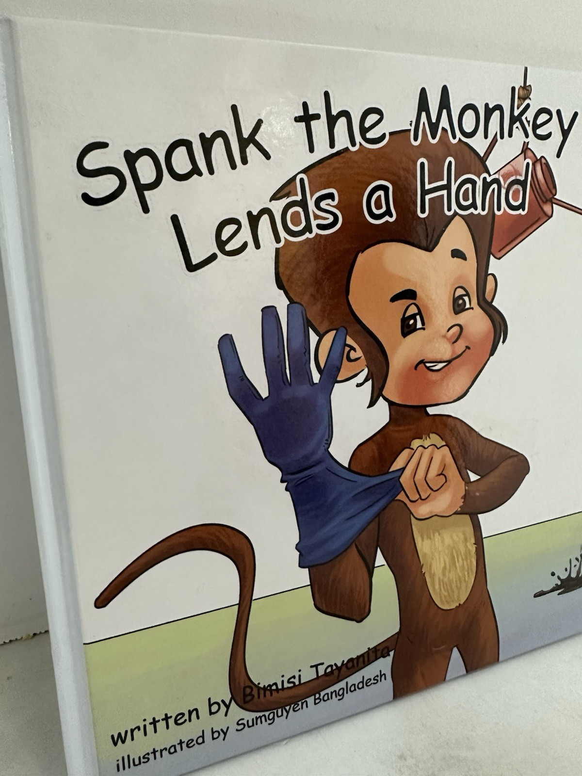 Spank the Monkey Lends a Hand – Hard Cover 2016