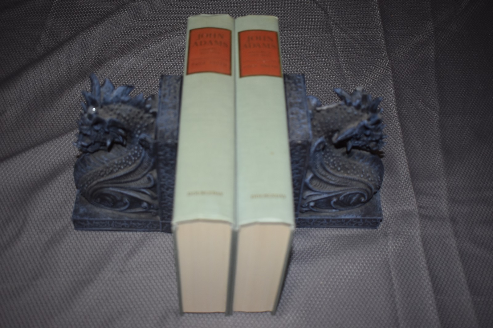John Adams Vol 1-2 series/set by Page Smith (1962, Doubleday, hardcover set)