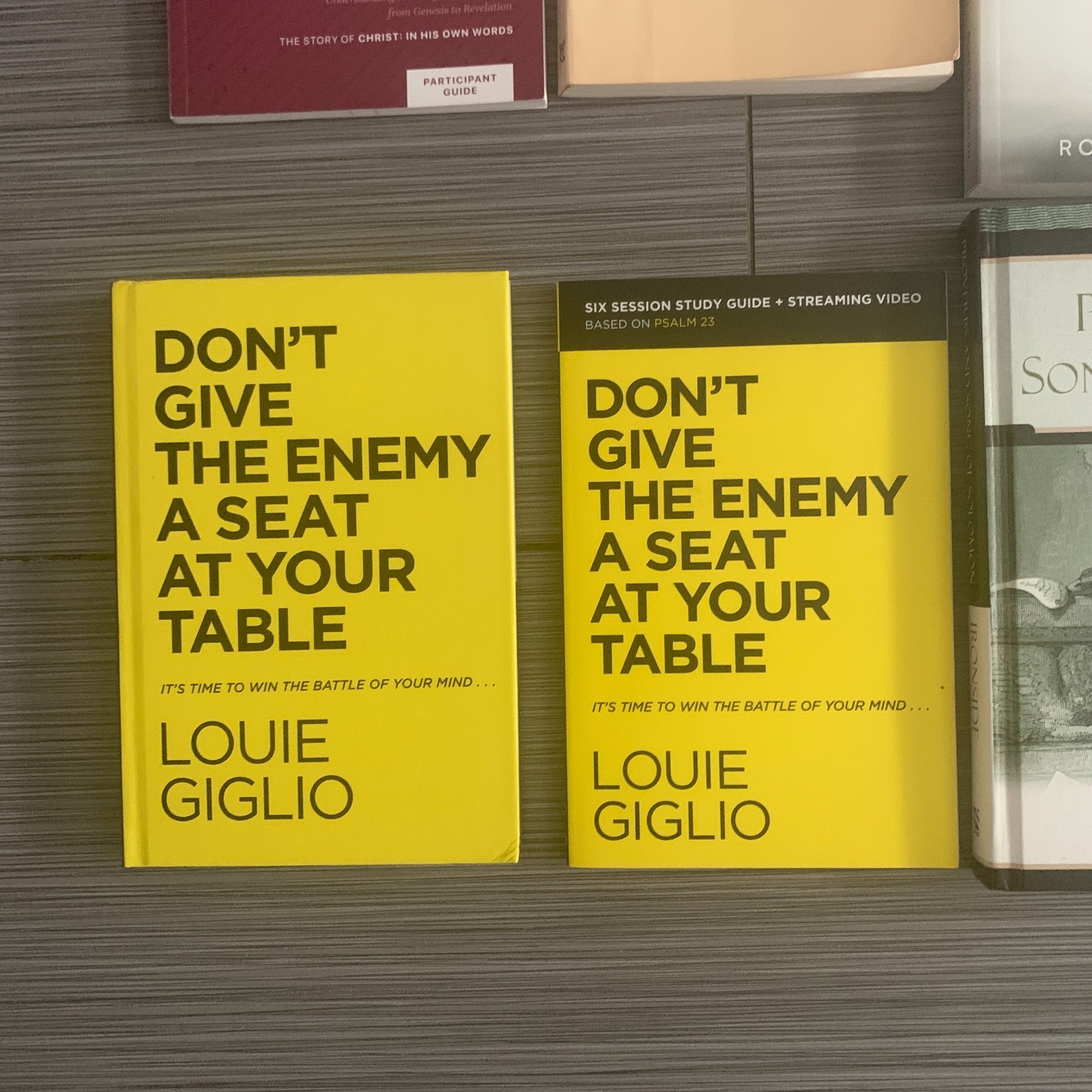 Mega Christian Book Lot of 12 Bible Study Devotional Louie Giglio Shirer Elliot