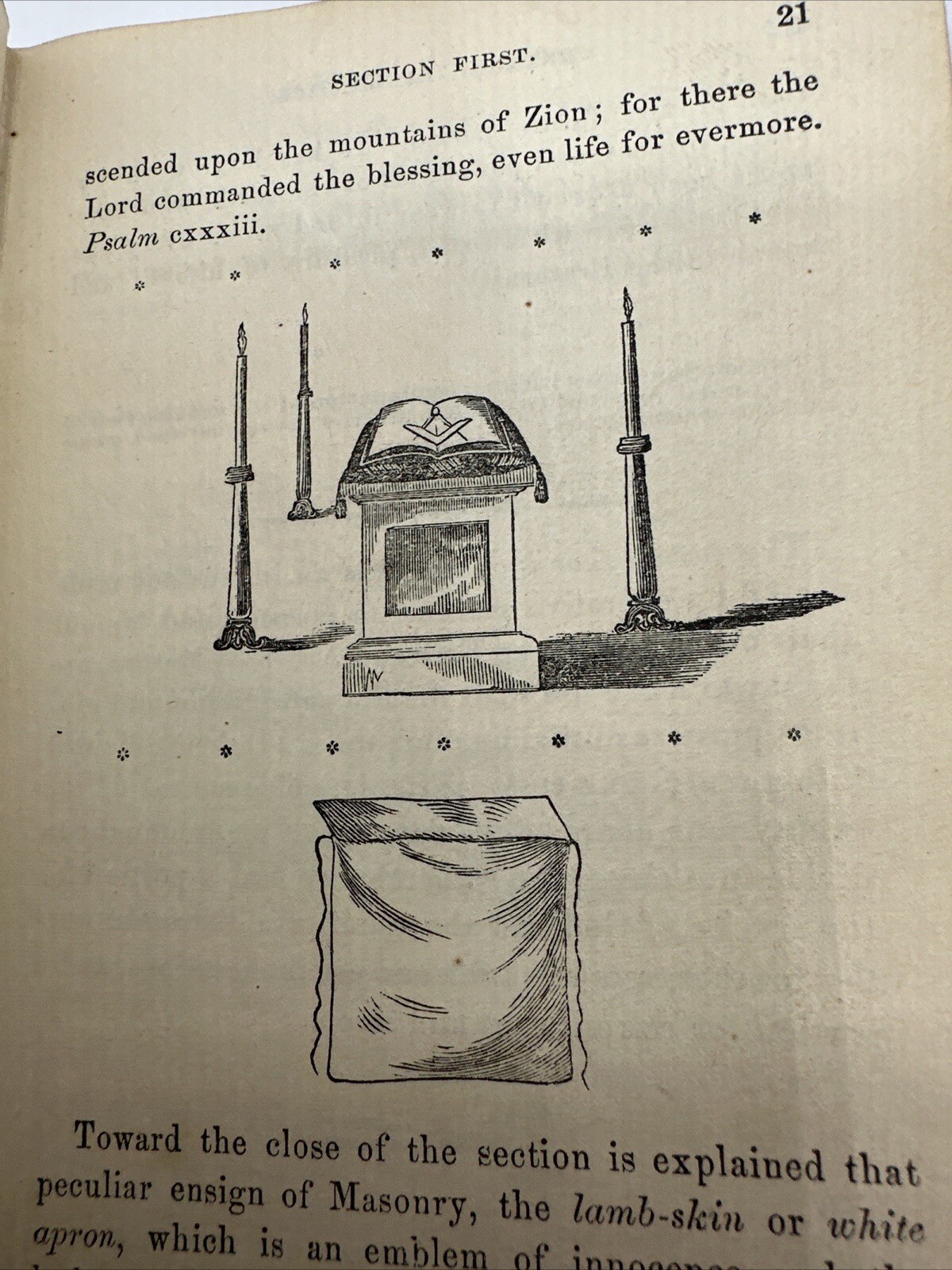 The Freemason’s Companion 1869 Rare A Ritual Entered Apprentice Freemasonry