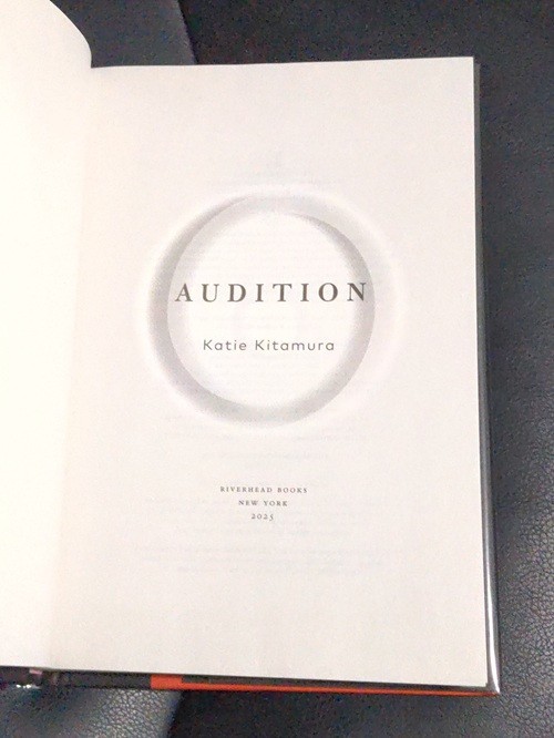 Katie Kitamura Audition Hardcover 2025 Pulitzer Prize Near Fine Condition